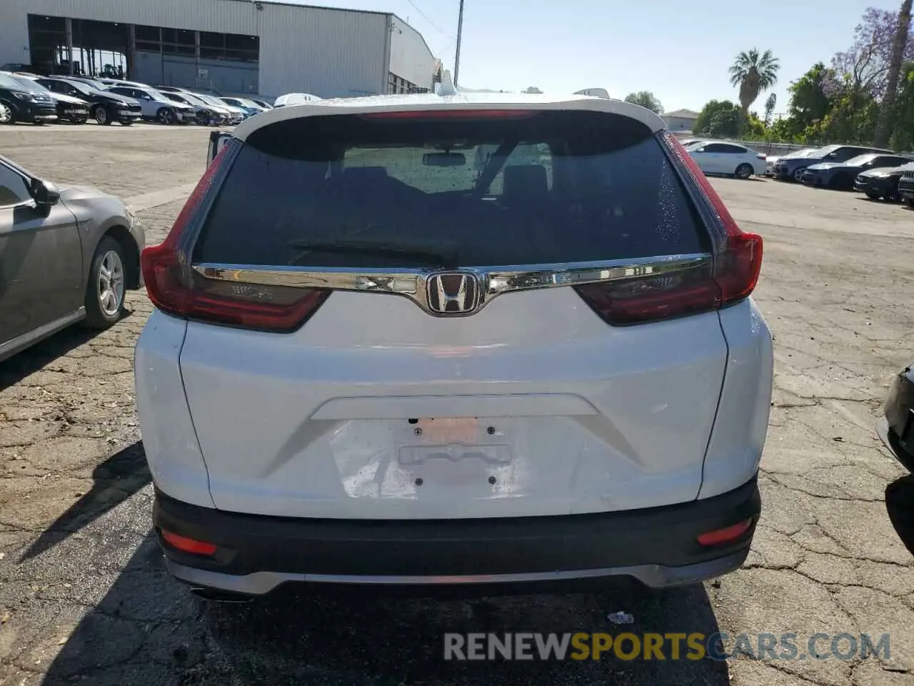 6 Photograph of a damaged car 2HKRW1H91MH402732 HONDA CRV 2021