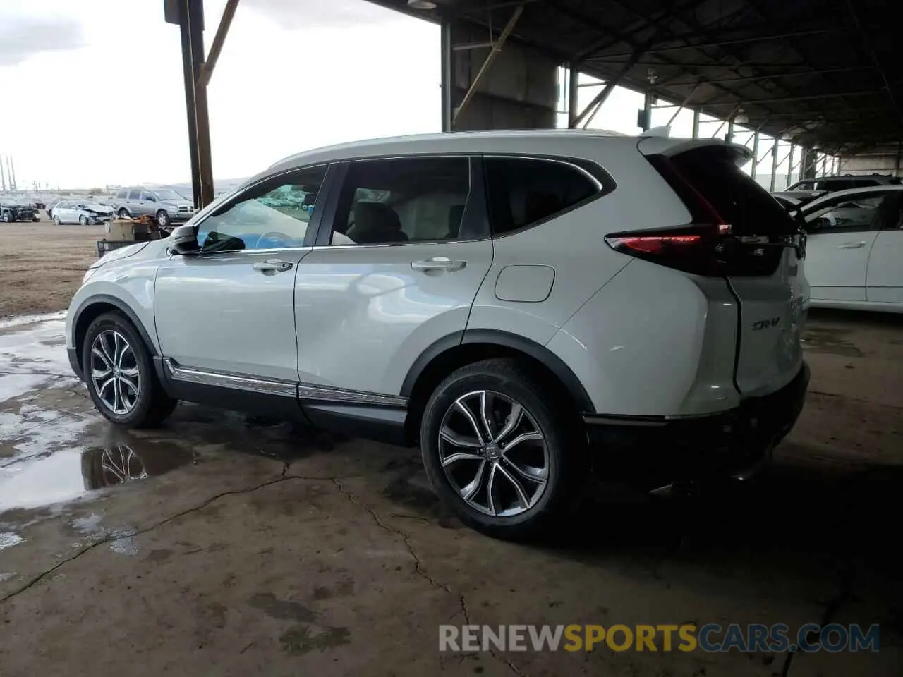 2 Photograph of a damaged car 2HKRW1H96MH402242 HONDA CRV 2021