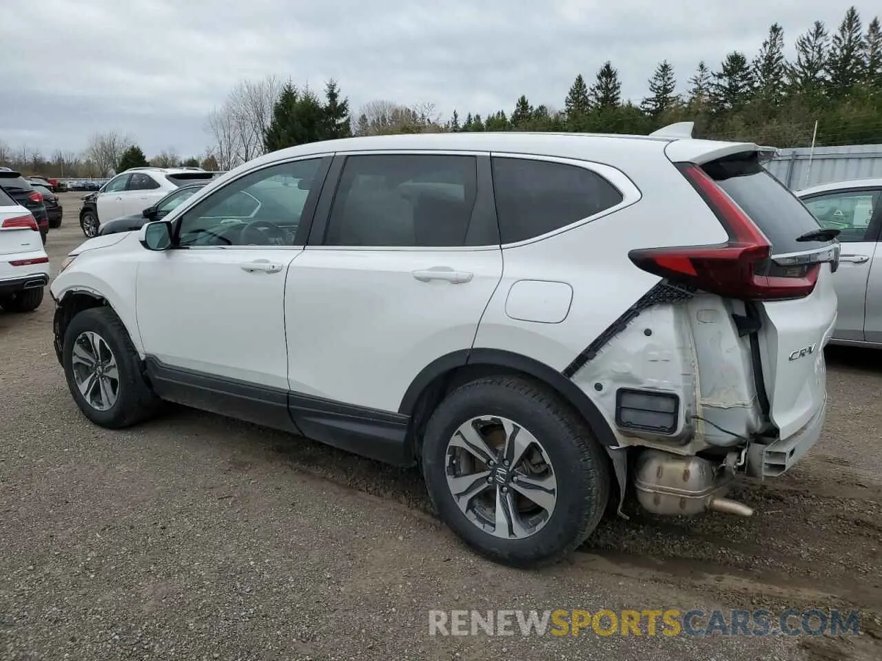 2 Photograph of a damaged car 2HKRW2H21MH214799 HONDA CRV 2021