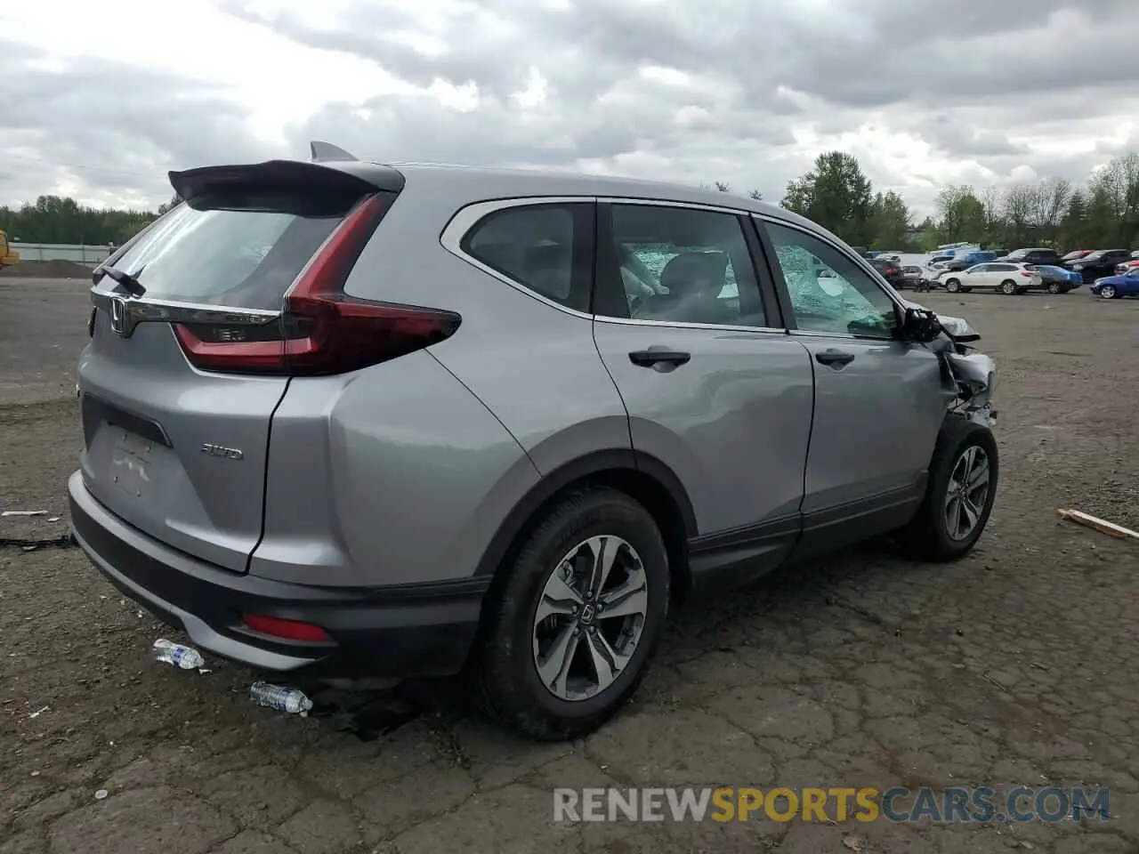 3 Photograph of a damaged car 2HKRW2H21MH625104 HONDA CRV 2021