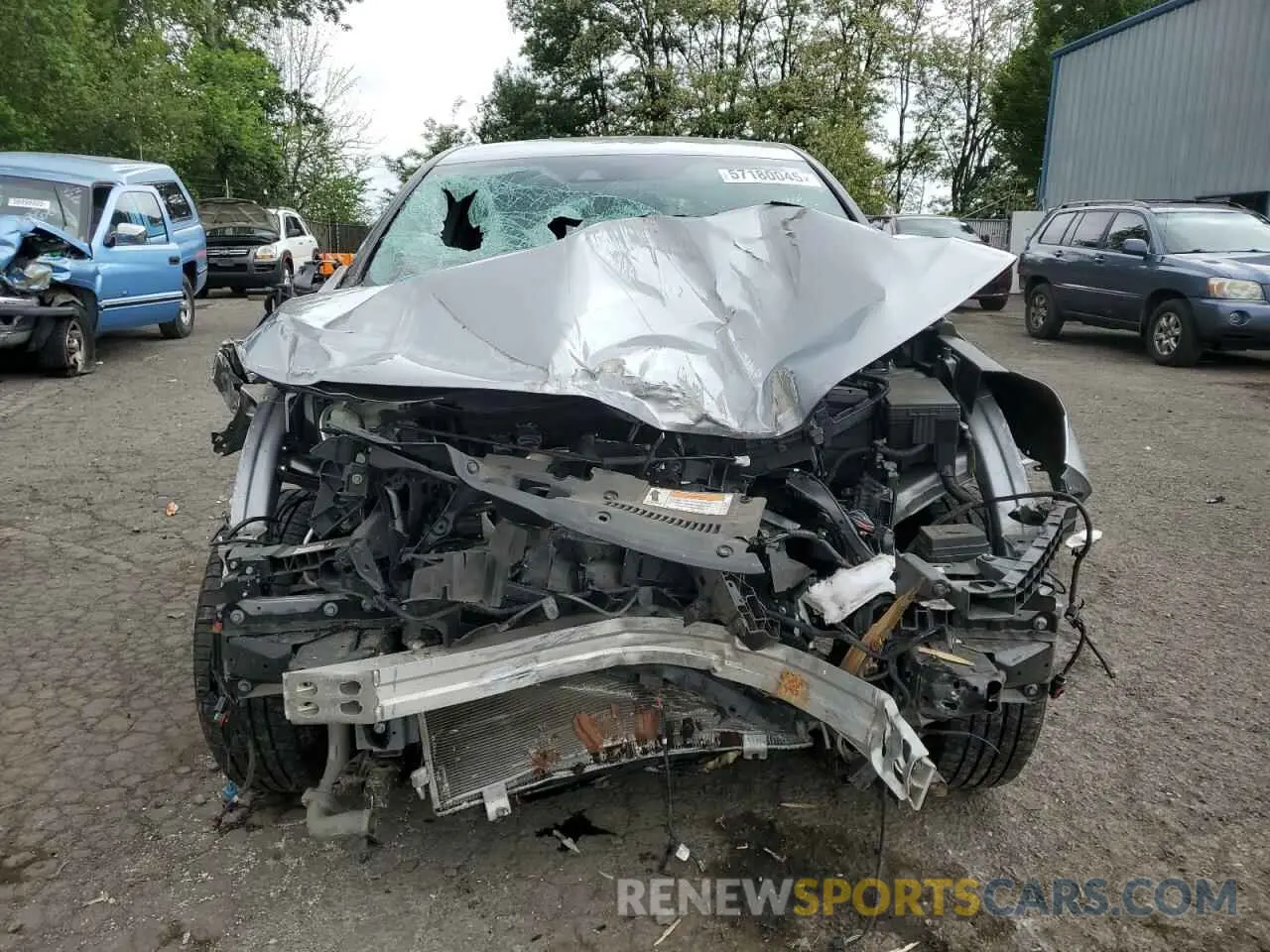 5 Photograph of a damaged car 2HKRW2H21MH625104 HONDA CRV 2021
