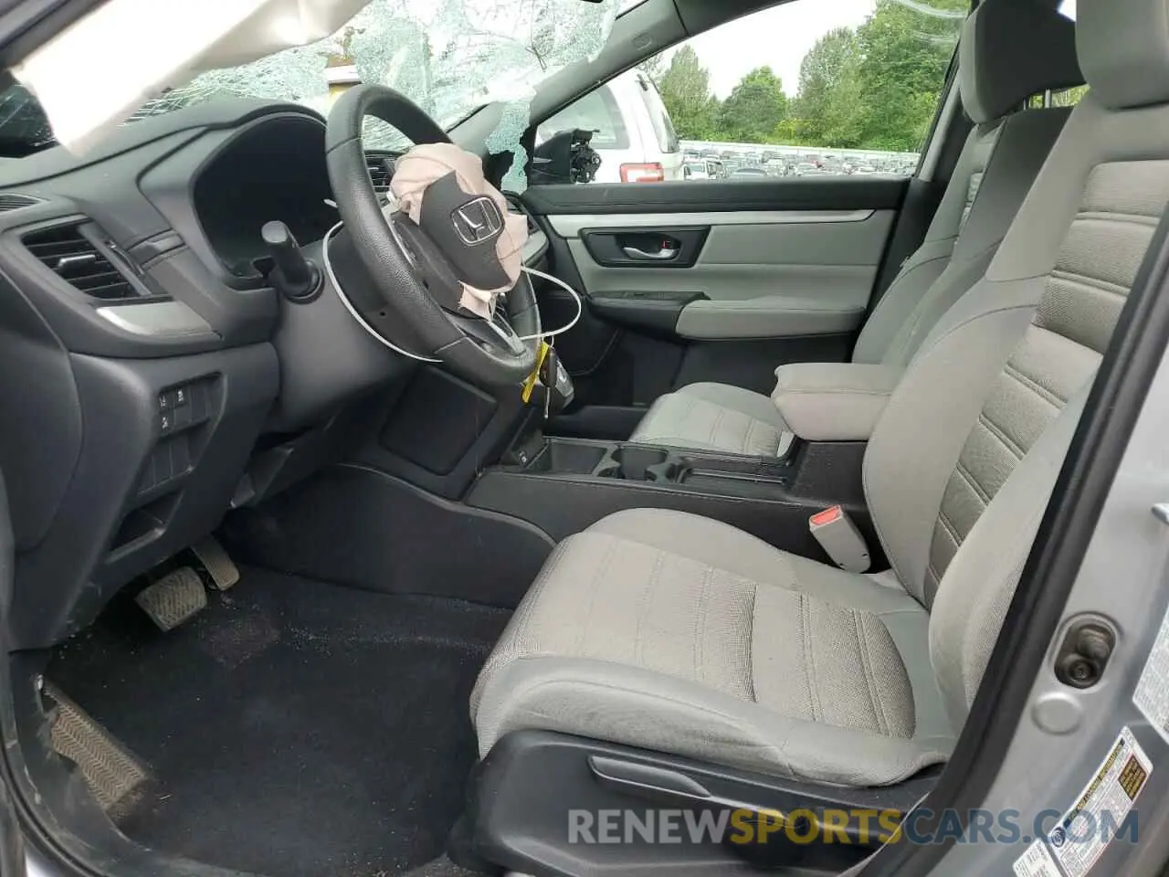 7 Photograph of a damaged car 2HKRW2H21MH625104 HONDA CRV 2021