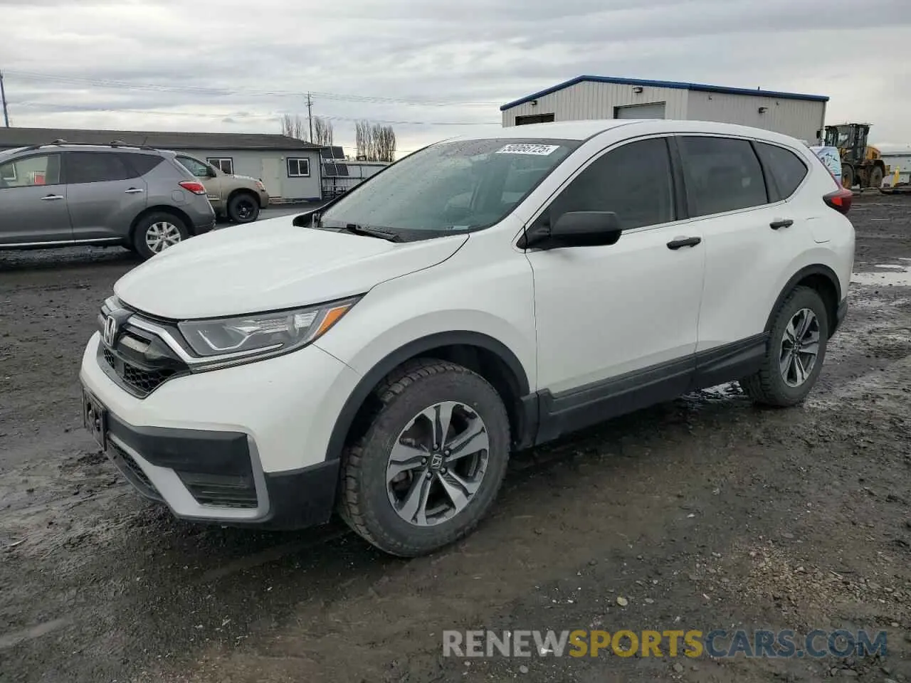1 Photograph of a damaged car 2HKRW2H28MH626895 HONDA CRV 2021