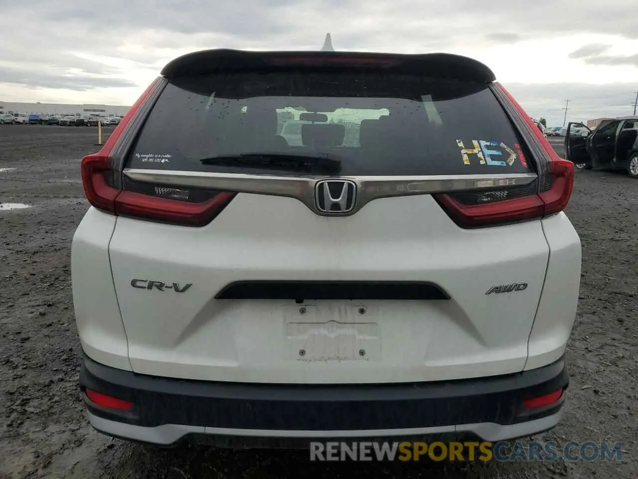 6 Photograph of a damaged car 2HKRW2H28MH626895 HONDA CRV 2021