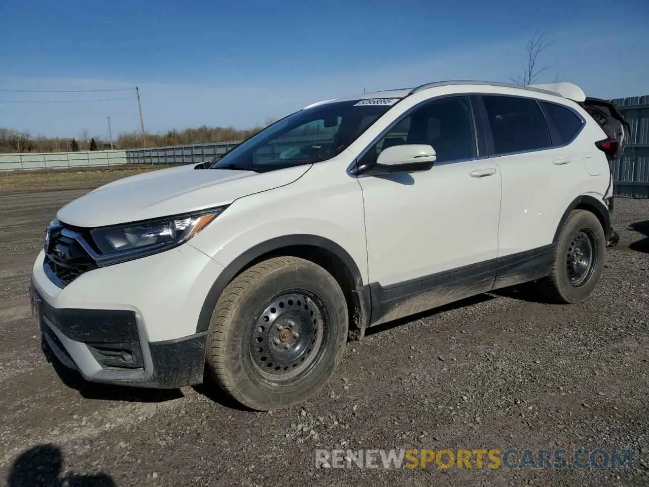 1 Photograph of a damaged car 2HKRW2H43MH229886 HONDA CRV 2021