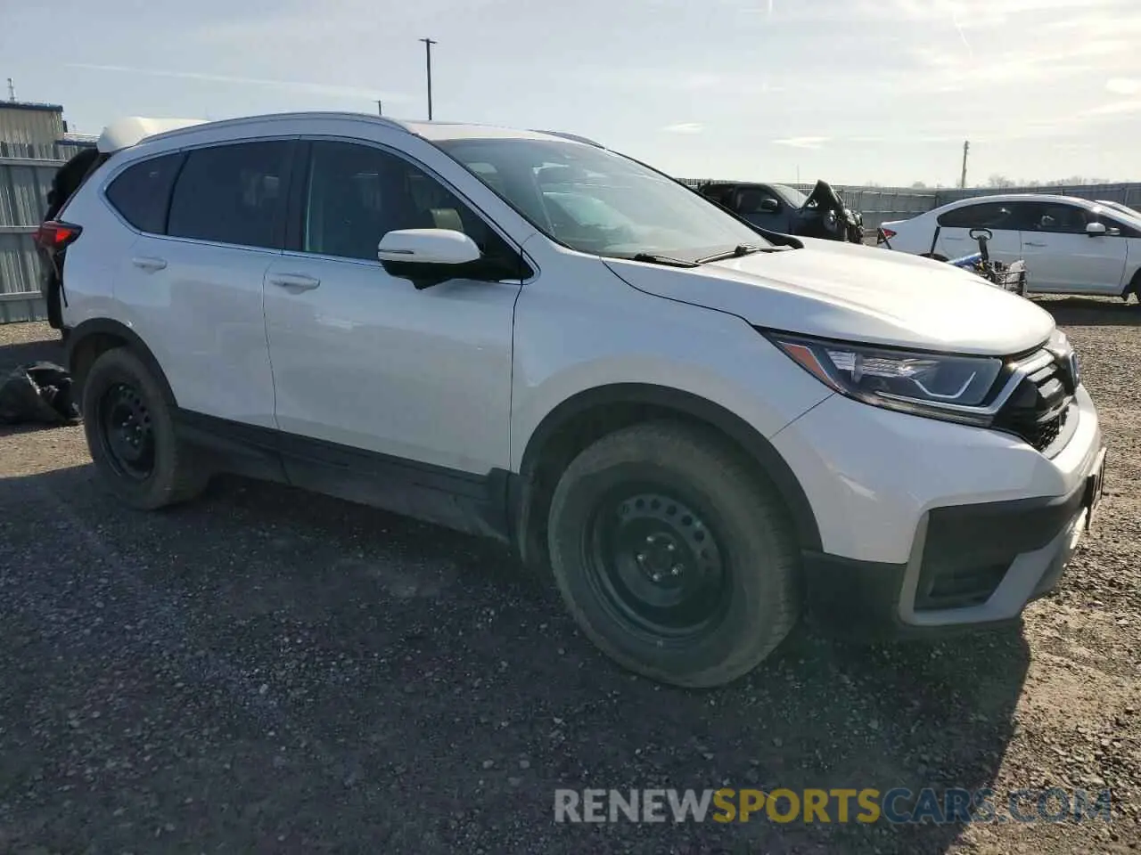 4 Photograph of a damaged car 2HKRW2H43MH229886 HONDA CRV 2021