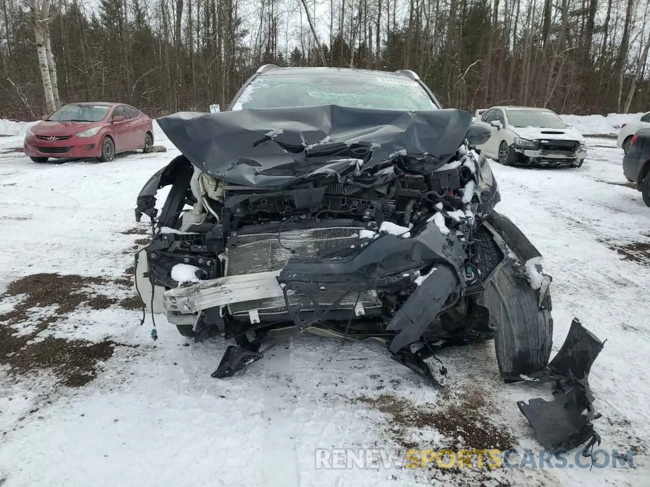 5 Photograph of a damaged car 2HKRW2H4XMH204371 HONDA CRV 2021