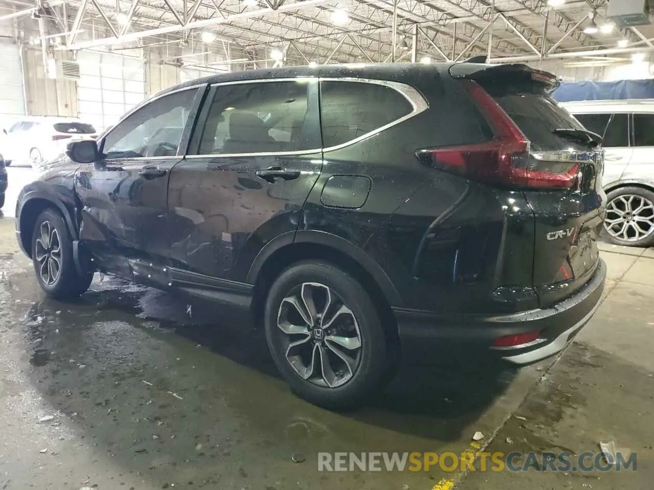 2 Photograph of a damaged car 2HKRW2H50MH611897 HONDA CRV 2021
