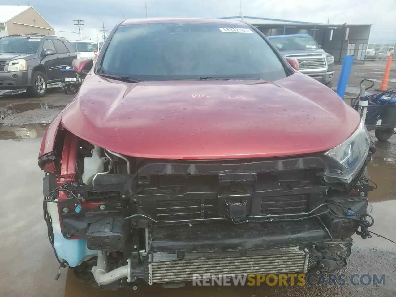 5 Photograph of a damaged car 2HKRW2H50MH625721 HONDA CRV 2021