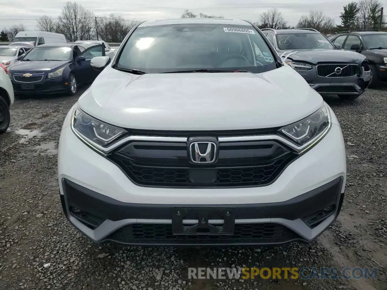 5 Photograph of a damaged car 2HKRW2H50MH677480 HONDA CRV 2021