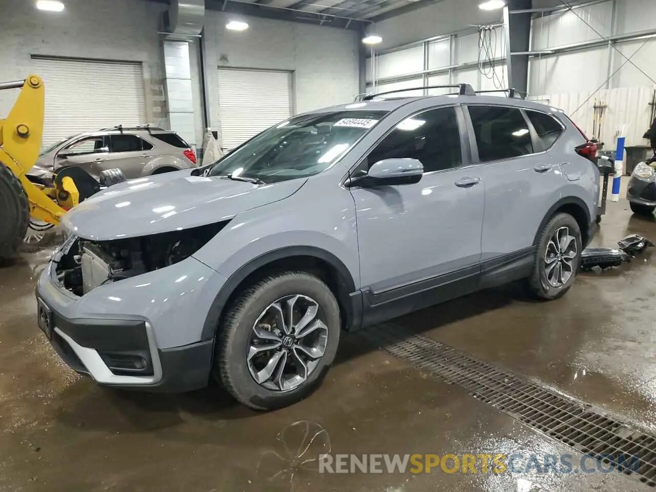 1 Photograph of a damaged car 2HKRW2H51MH623721 HONDA CRV 2021