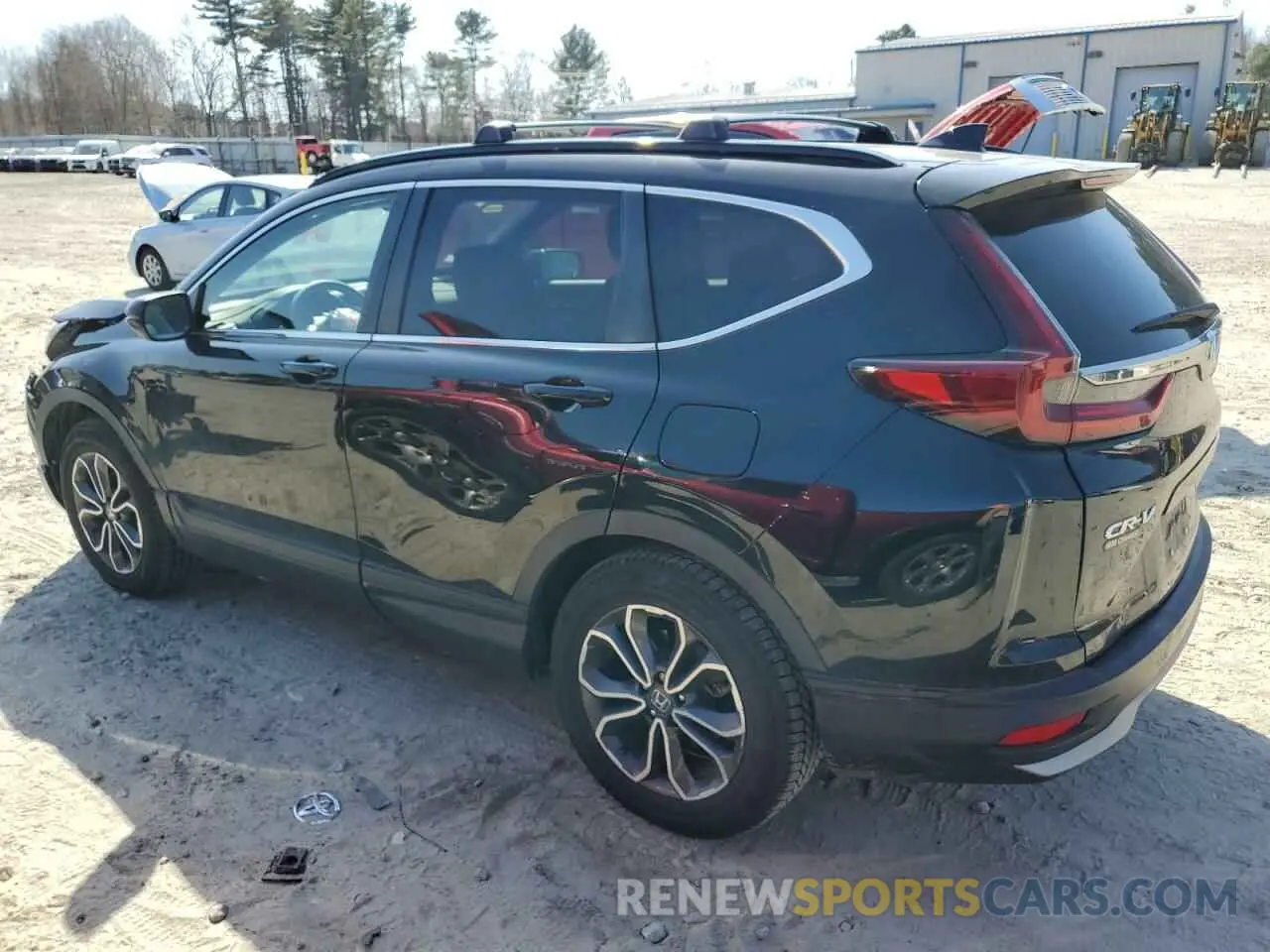 2 Photograph of a damaged car 2HKRW2H51MH633553 HONDA CRV 2021