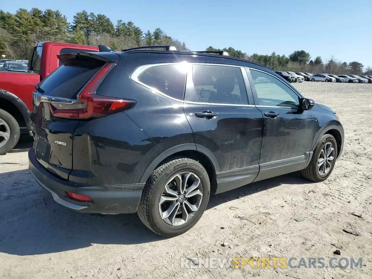 3 Photograph of a damaged car 2HKRW2H51MH633553 HONDA CRV 2021