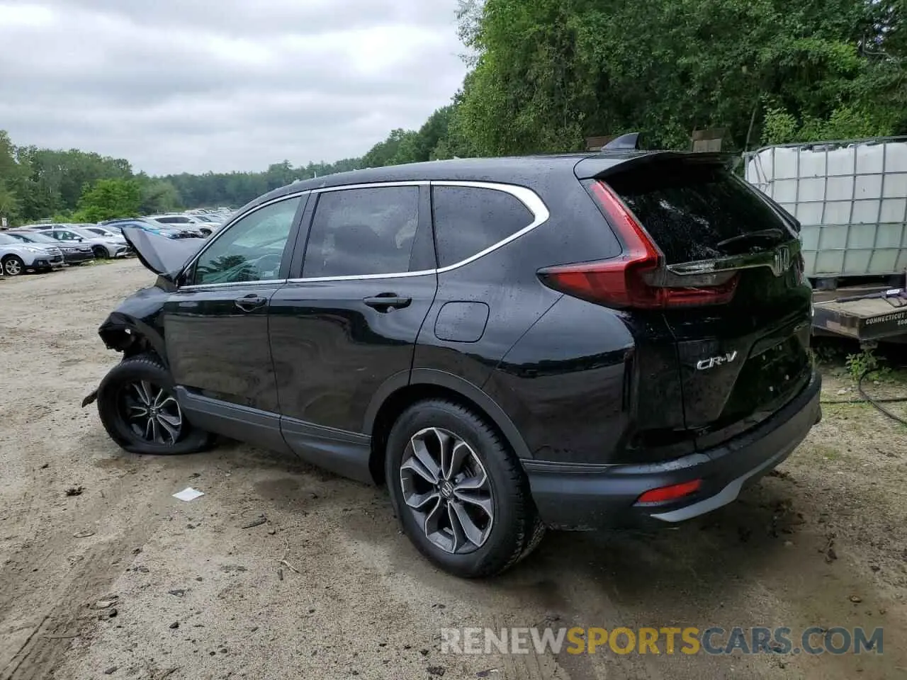 2 Photograph of a damaged car 2HKRW2H52MH618866 HONDA CRV 2021