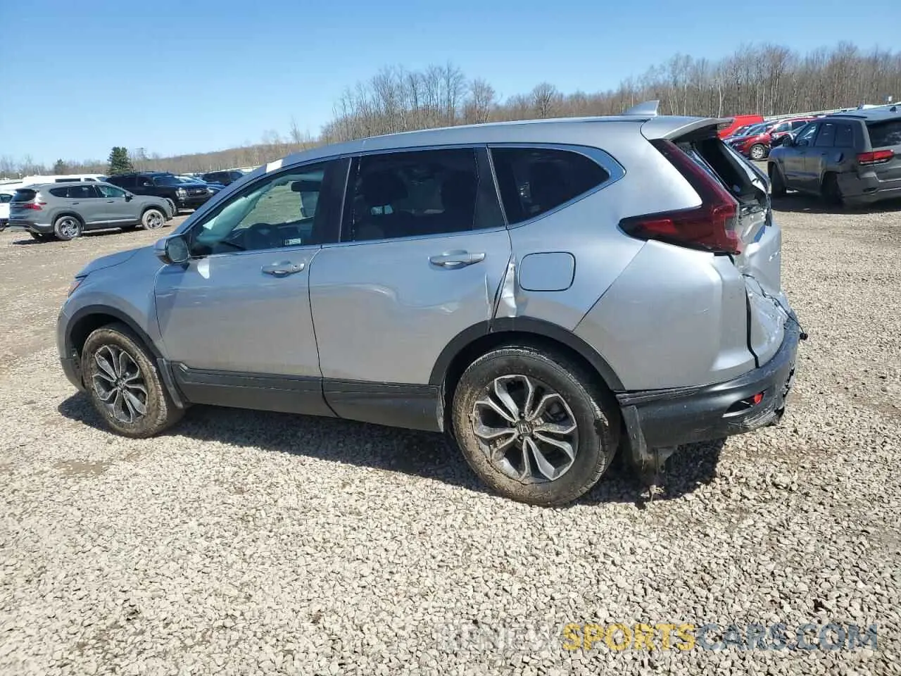 2 Photograph of a damaged car 2HKRW2H52MH627258 HONDA CRV 2021