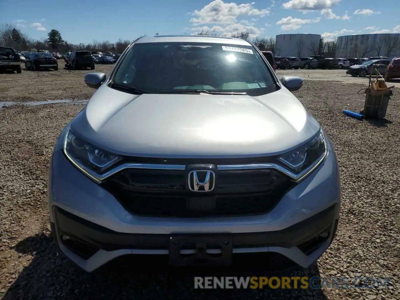 5 Photograph of a damaged car 2HKRW2H52MH627258 HONDA CRV 2021