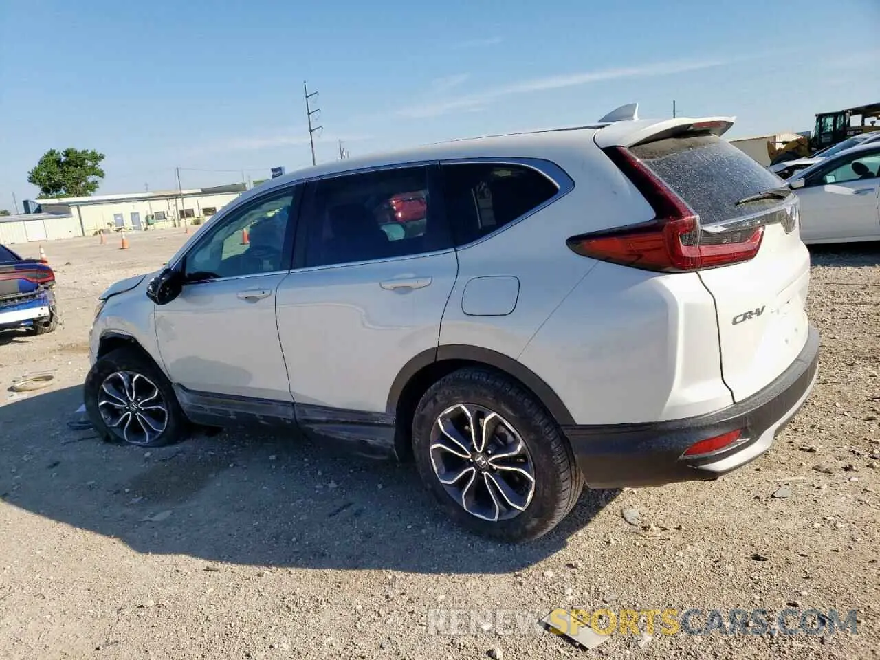 2 Photograph of a damaged car 2HKRW2H52MH628636 HONDA CRV 2021