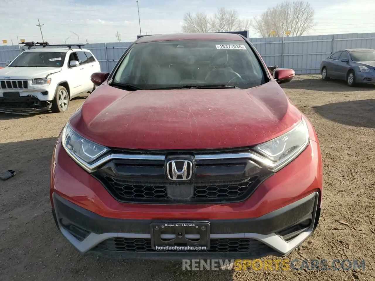 5 Photograph of a damaged car 2HKRW2H52MH629138 HONDA CRV 2021