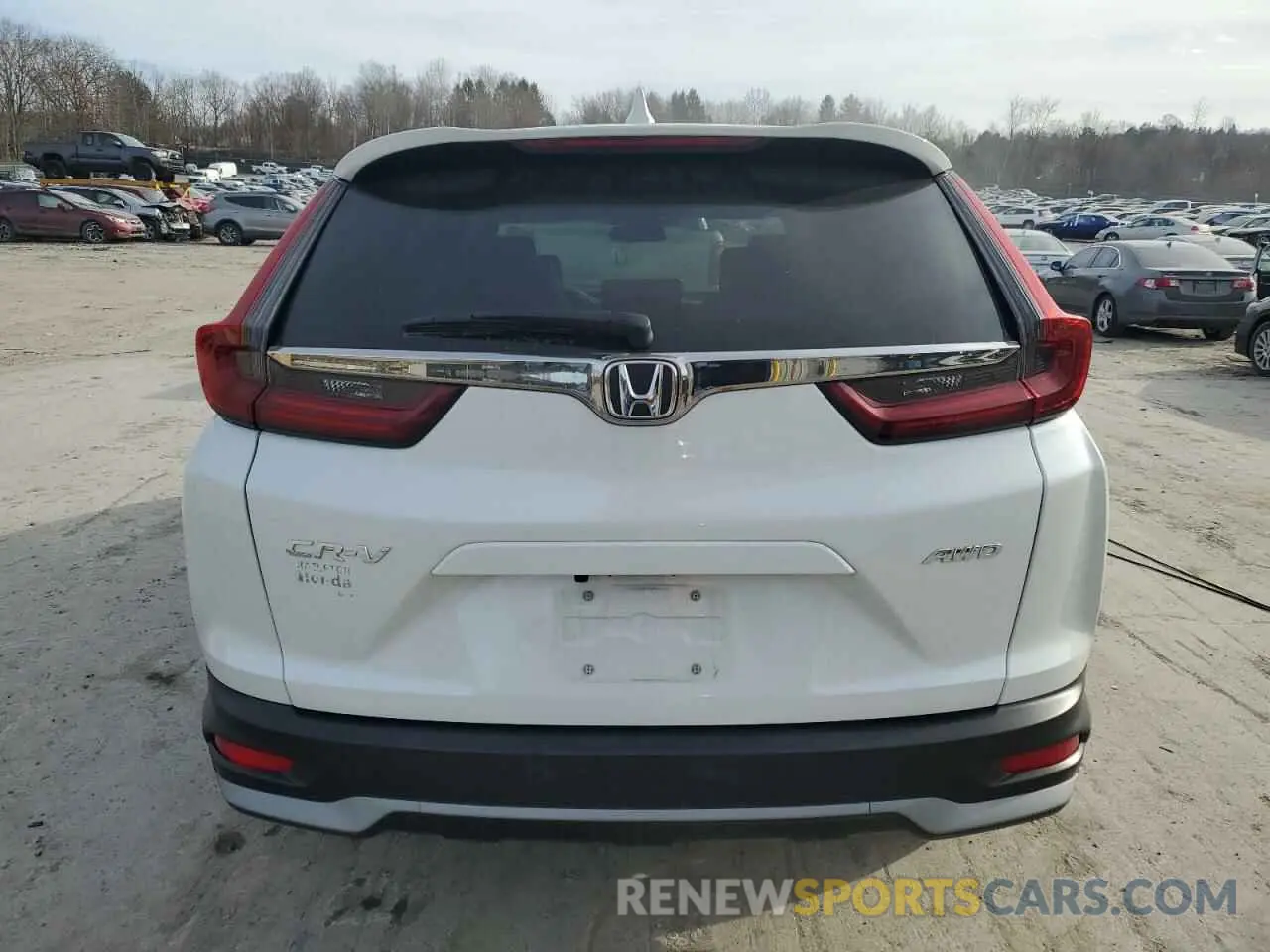 6 Photograph of a damaged car 2HKRW2H52MH649311 HONDA CRV 2021