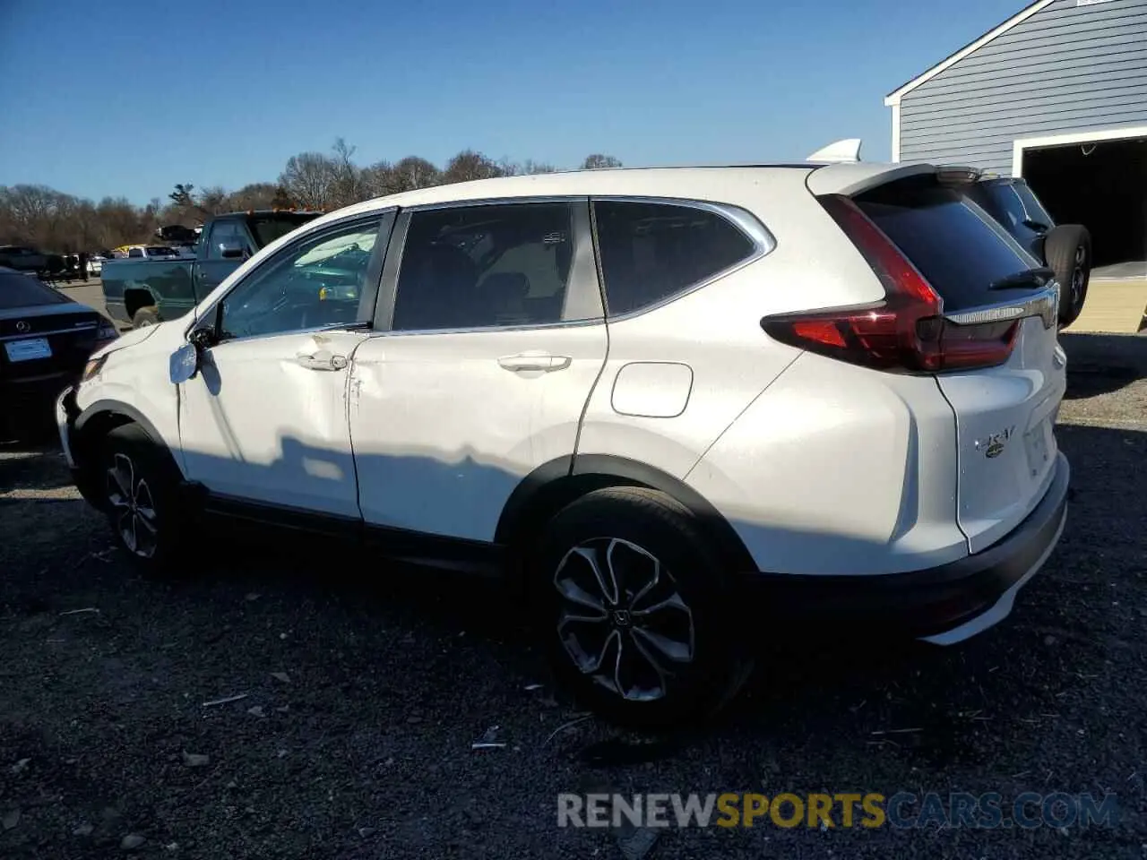 2 Photograph of a damaged car 2HKRW2H52MH658655 HONDA CRV 2021
