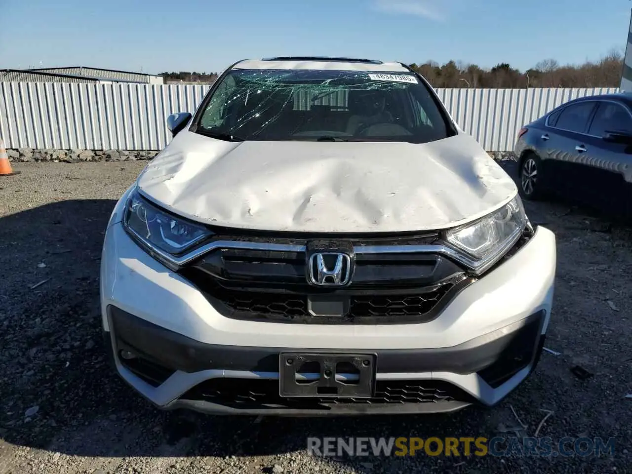 5 Photograph of a damaged car 2HKRW2H52MH658655 HONDA CRV 2021