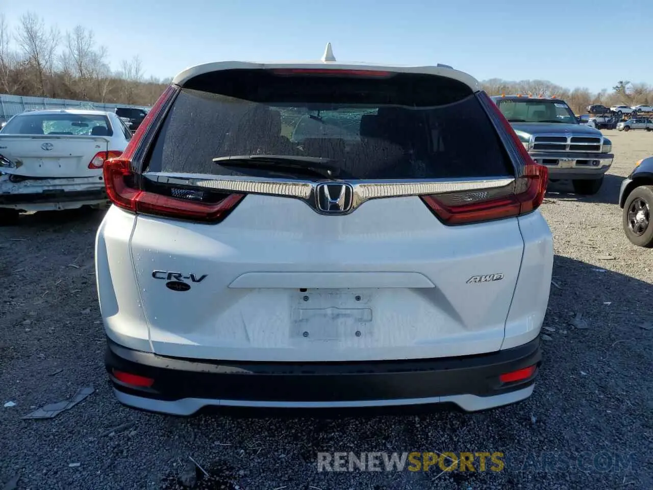 6 Photograph of a damaged car 2HKRW2H52MH658655 HONDA CRV 2021