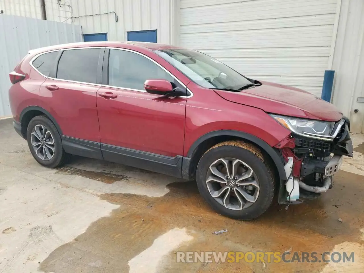 4 Photograph of a damaged car 2HKRW2H52MH669865 HONDA CRV 2021