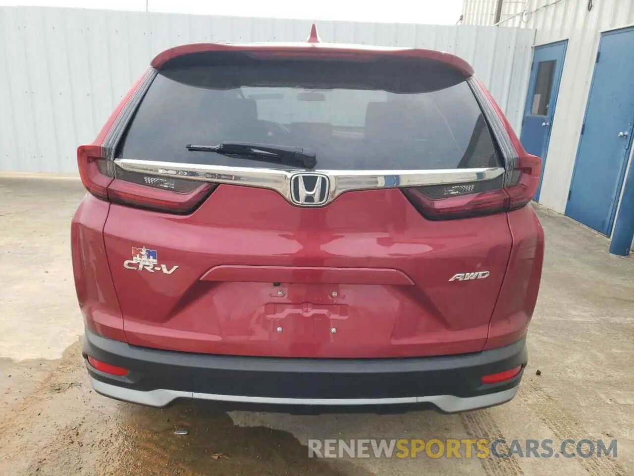 6 Photograph of a damaged car 2HKRW2H52MH669865 HONDA CRV 2021