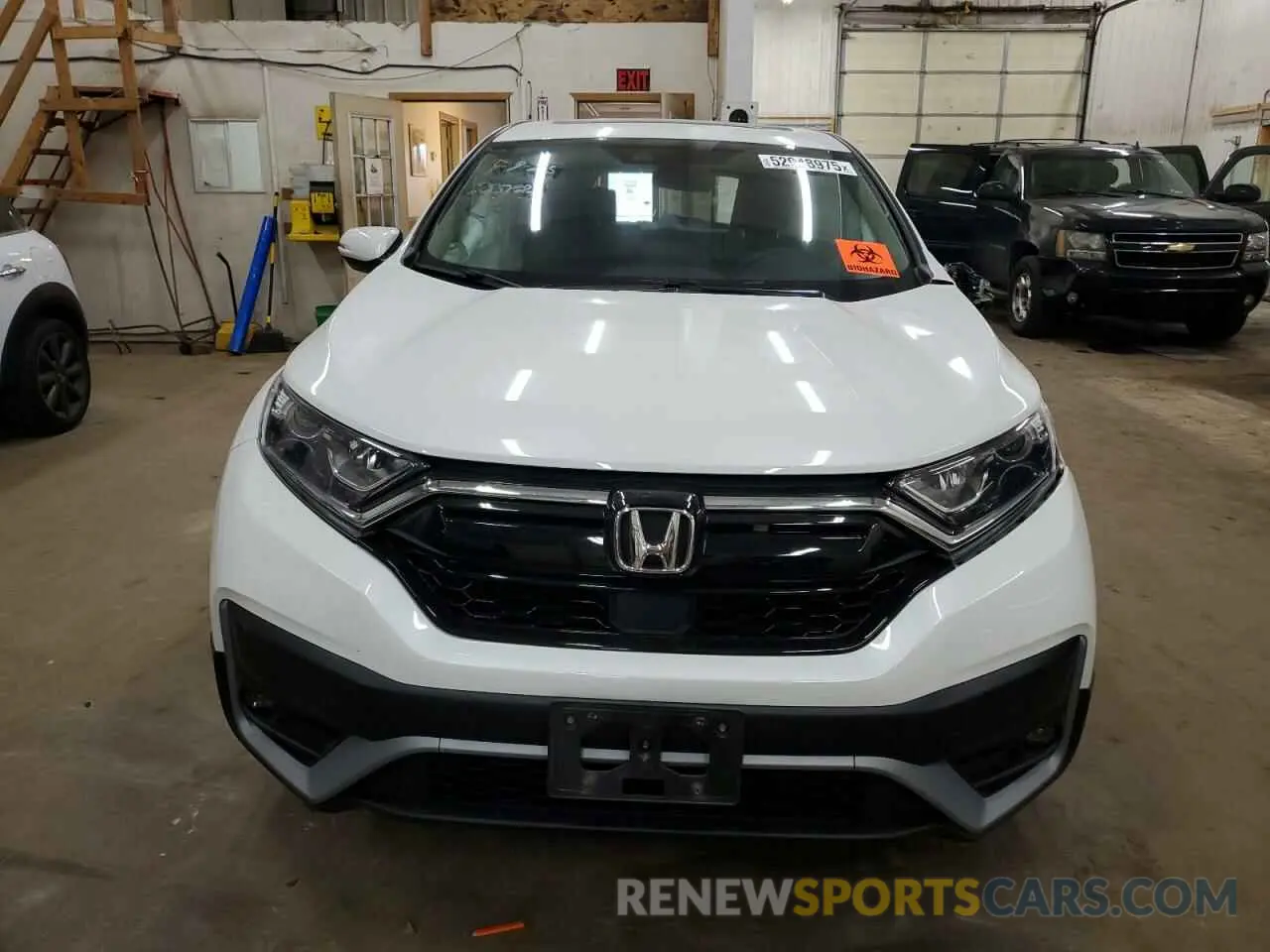 5 Photograph of a damaged car 2HKRW2H54MH627178 HONDA CRV 2021