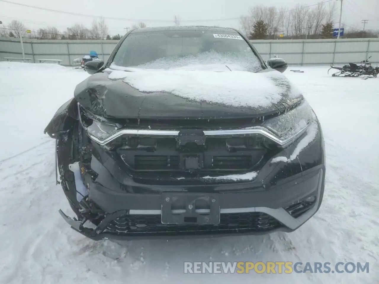 5 Photograph of a damaged car 2HKRW2H54MH648225 HONDA CRV 2021