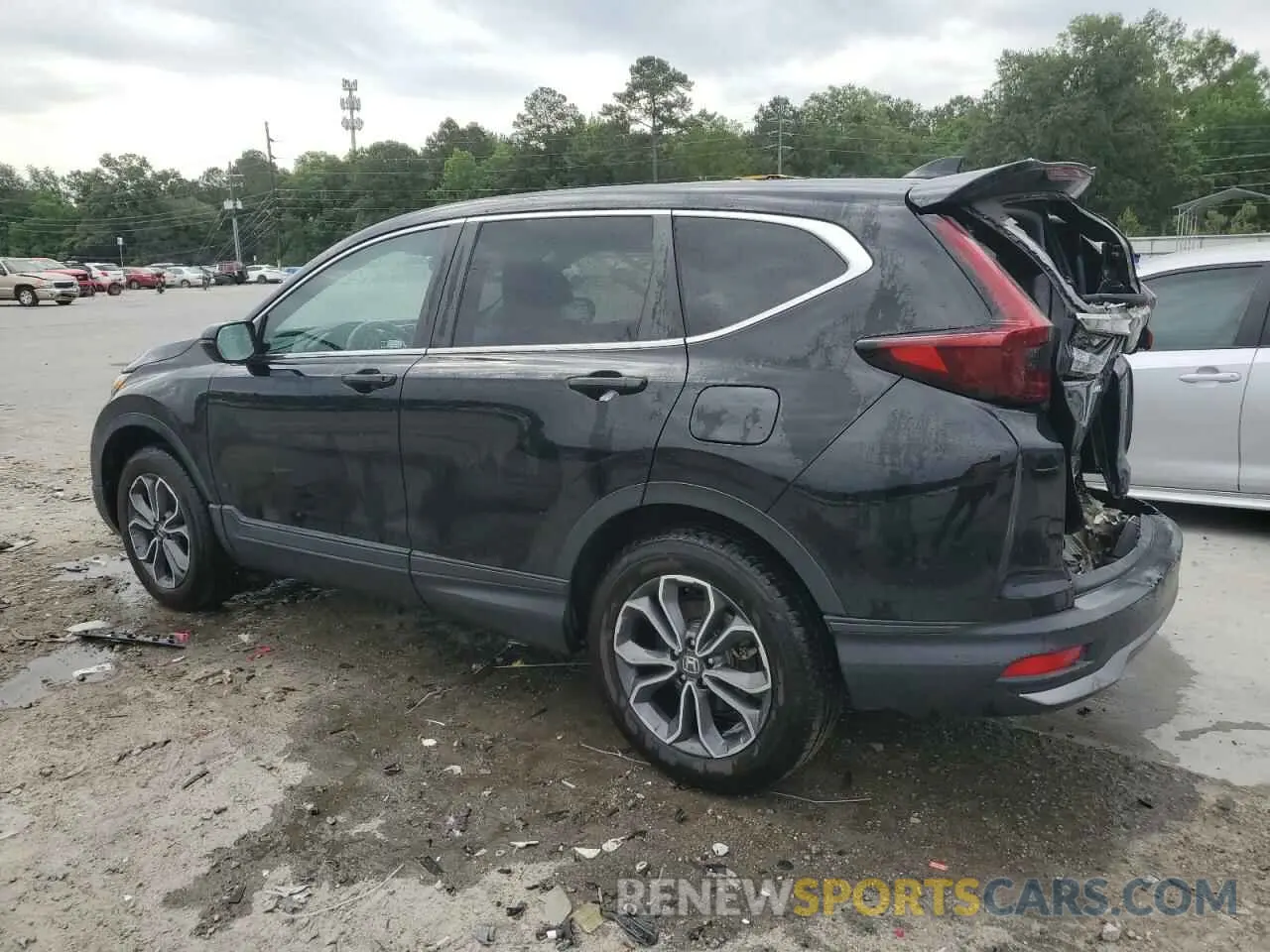 2 Photograph of a damaged car 2HKRW2H54MH648905 HONDA CRV 2021