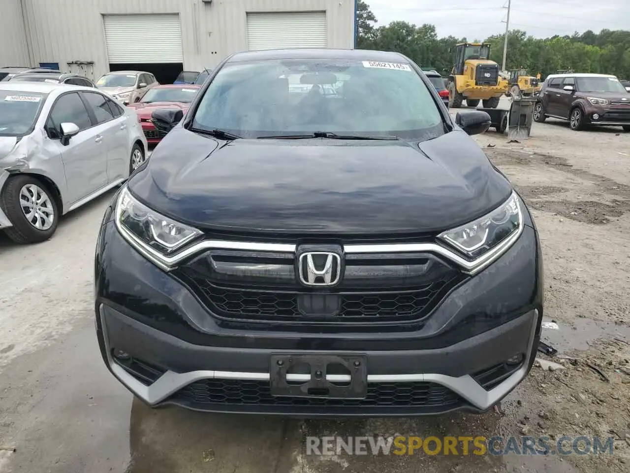 5 Photograph of a damaged car 2HKRW2H54MH648905 HONDA CRV 2021