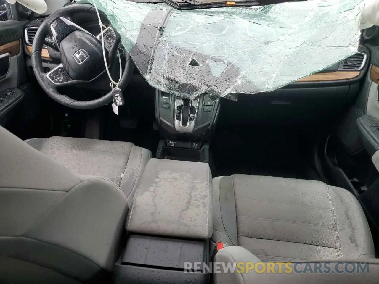 8 Photograph of a damaged car 2HKRW2H54MH657913 HONDA CRV 2021