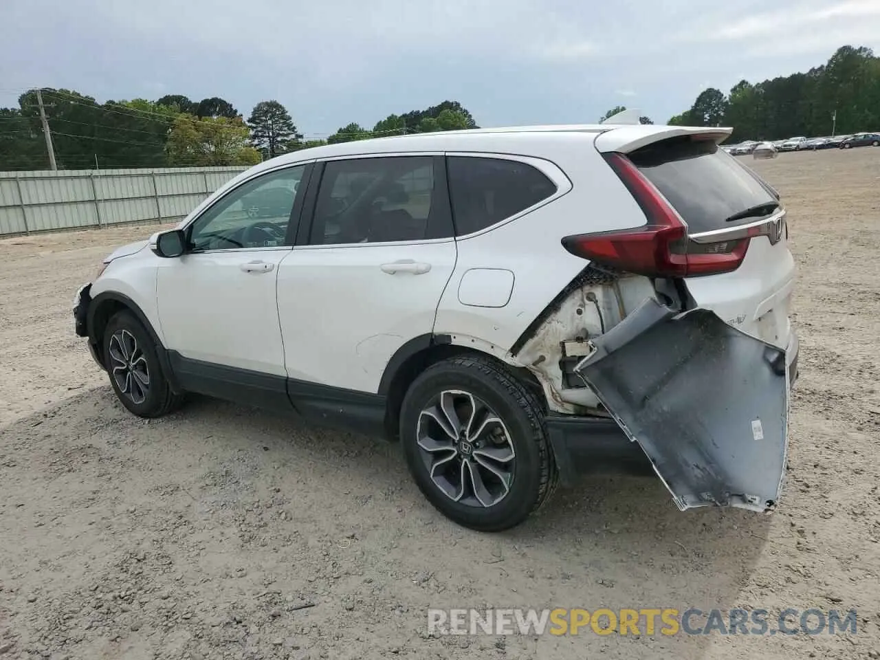 2 Photograph of a damaged car 2HKRW2H54MH679281 HONDA CRV 2021
