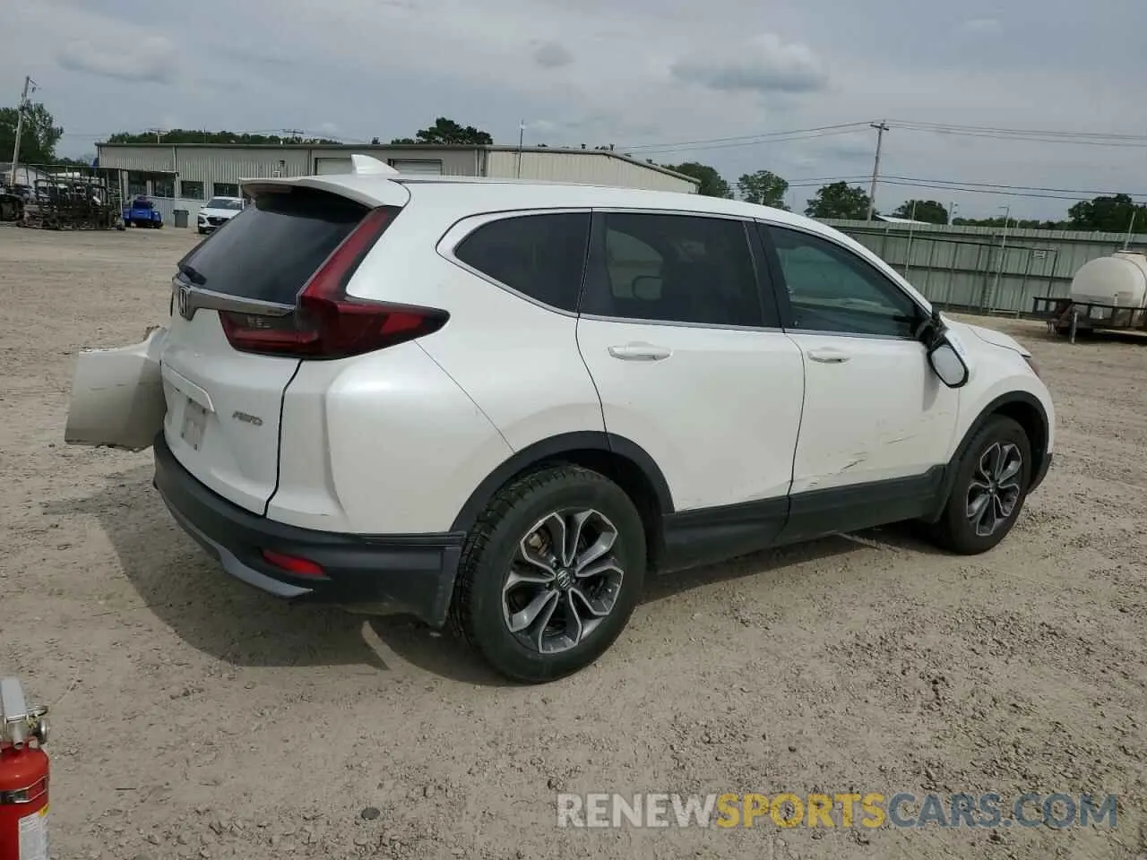 3 Photograph of a damaged car 2HKRW2H54MH679281 HONDA CRV 2021