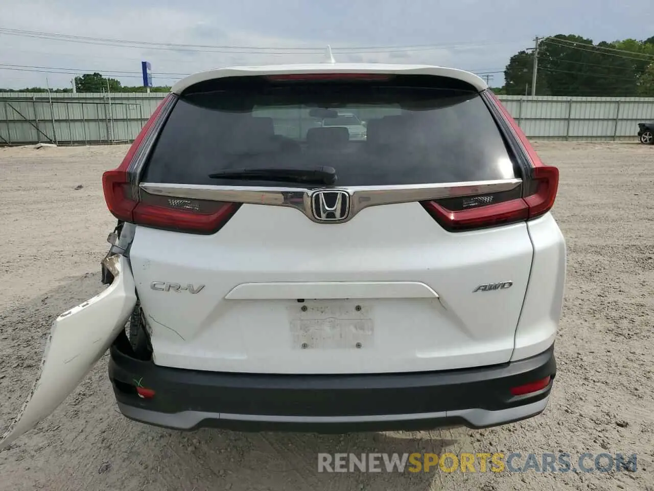 6 Photograph of a damaged car 2HKRW2H54MH679281 HONDA CRV 2021