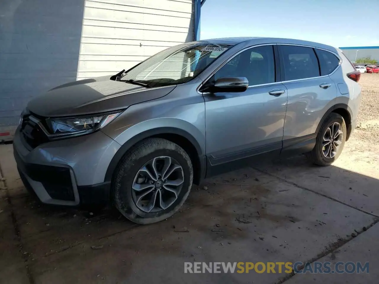 1 Photograph of a damaged car 2HKRW2H55MH674767 HONDA CRV 2021