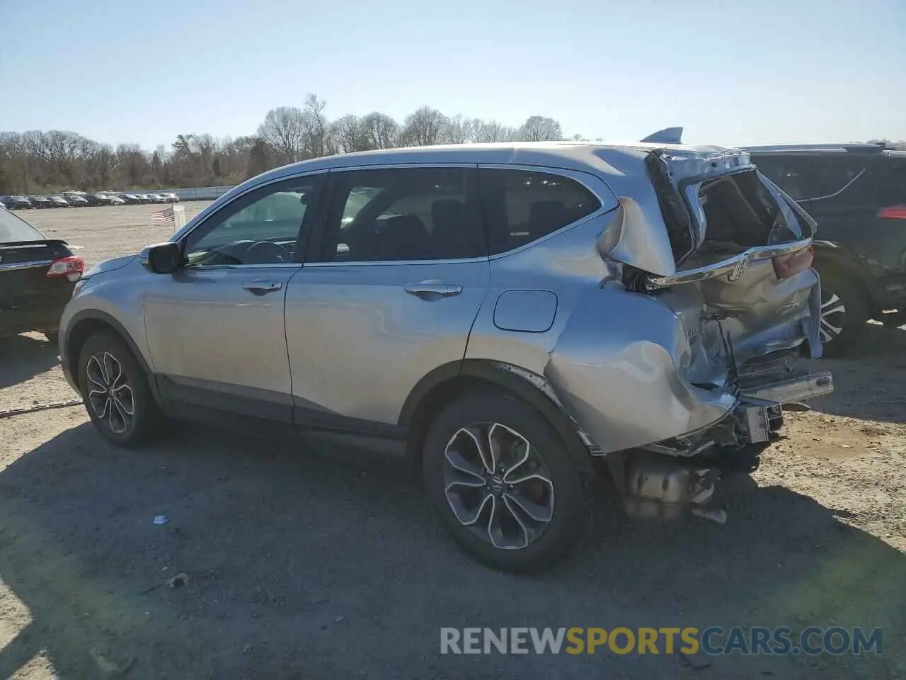 2 Photograph of a damaged car 2HKRW2H56MH617199 HONDA CRV 2021