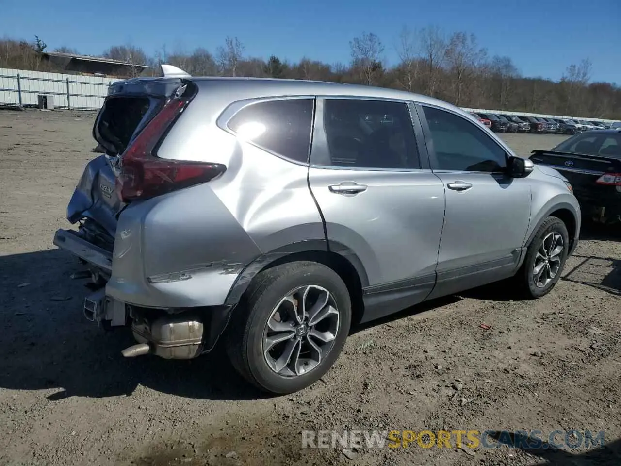 3 Photograph of a damaged car 2HKRW2H56MH617199 HONDA CRV 2021