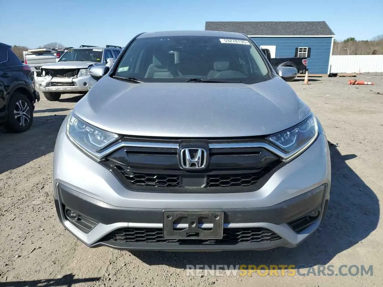 5 Photograph of a damaged car 2HKRW2H56MH617199 HONDA CRV 2021