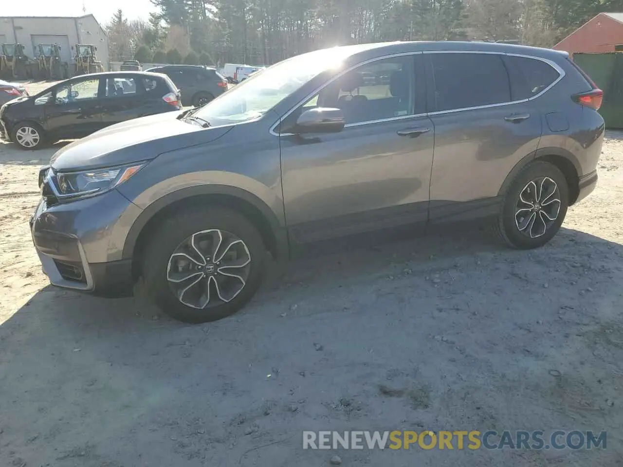 1 Photograph of a damaged car 2HKRW2H56MH627862 HONDA CRV 2021