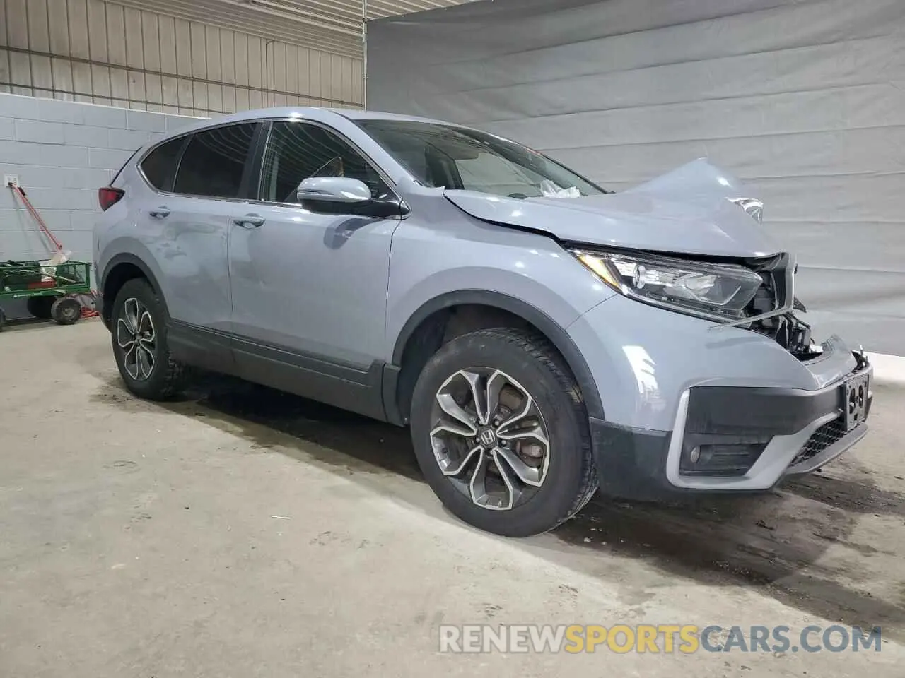 4 Photograph of a damaged car 2HKRW2H56MH628770 HONDA CRV 2021
