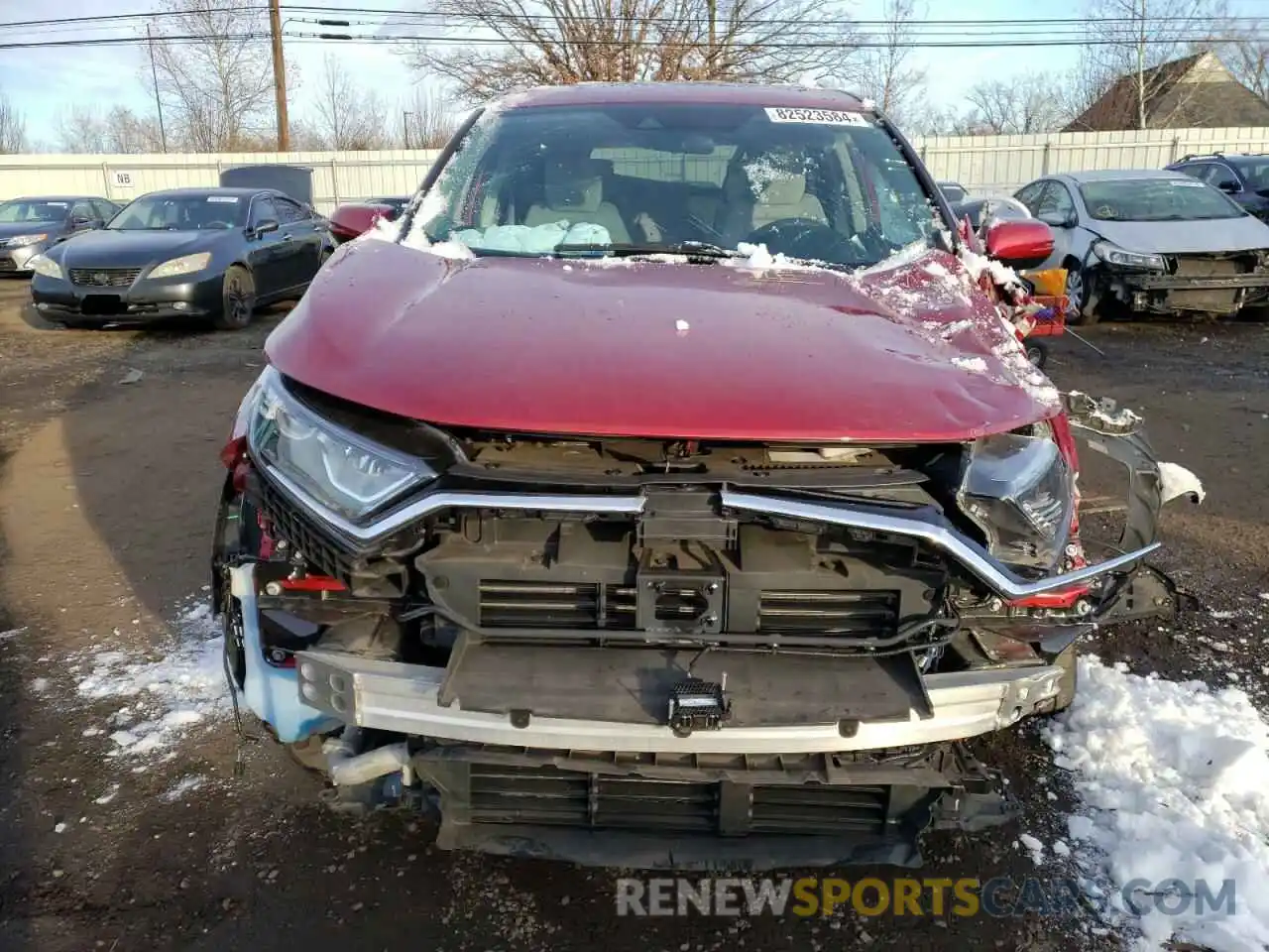 5 Photograph of a damaged car 2HKRW2H56MH635542 HONDA CRV 2021