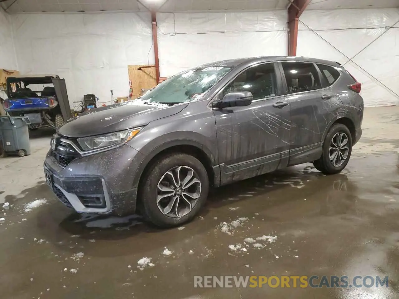 1 Photograph of a damaged car 2HKRW2H57MH644914 HONDA CRV 2021
