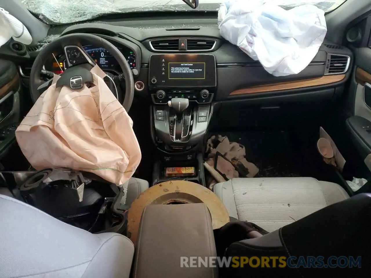 8 Photograph of a damaged car 2HKRW2H58MH645439 HONDA CRV 2021