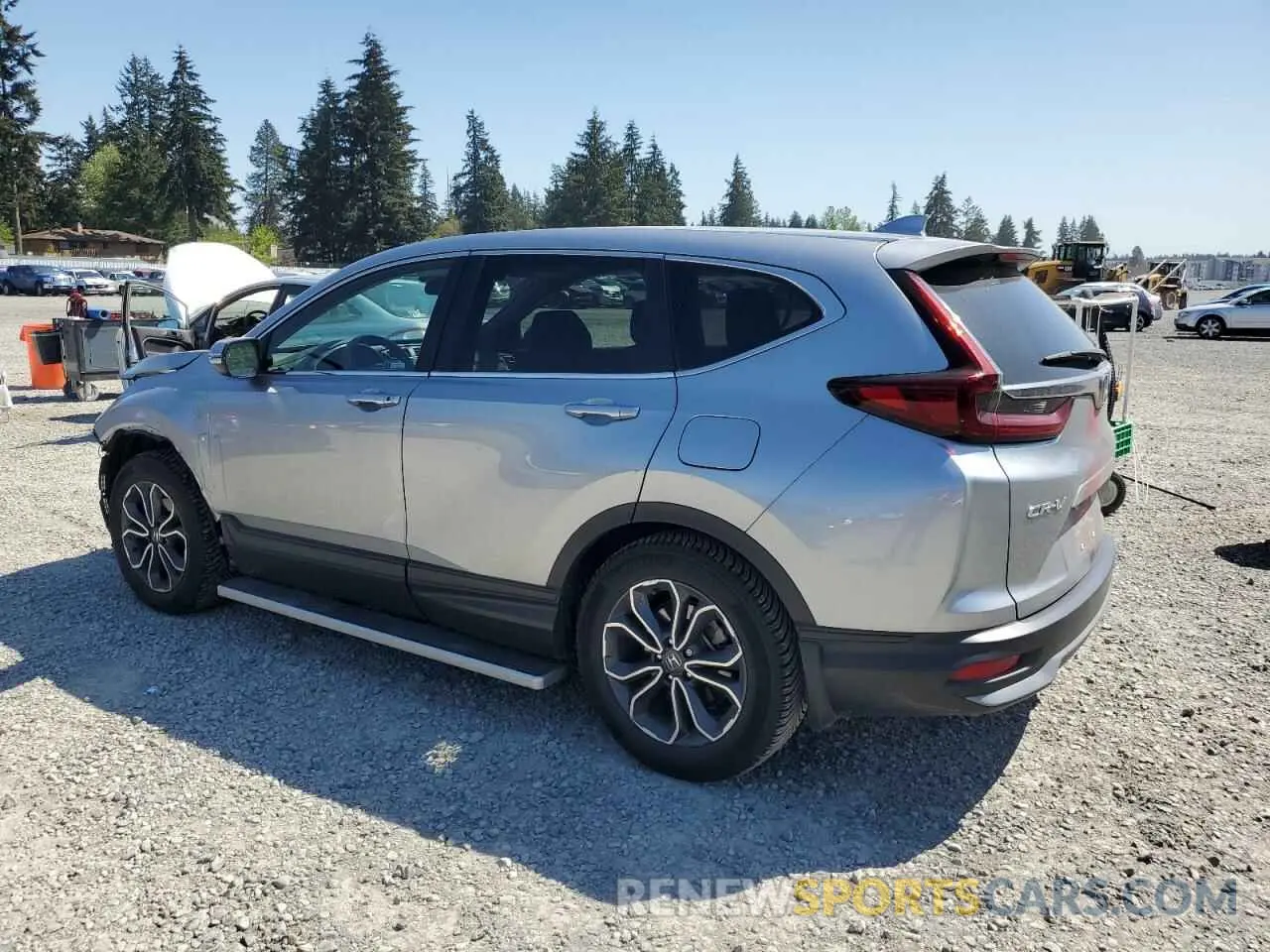 2 Photograph of a damaged car 2HKRW2H59MH606455 HONDA CRV 2021