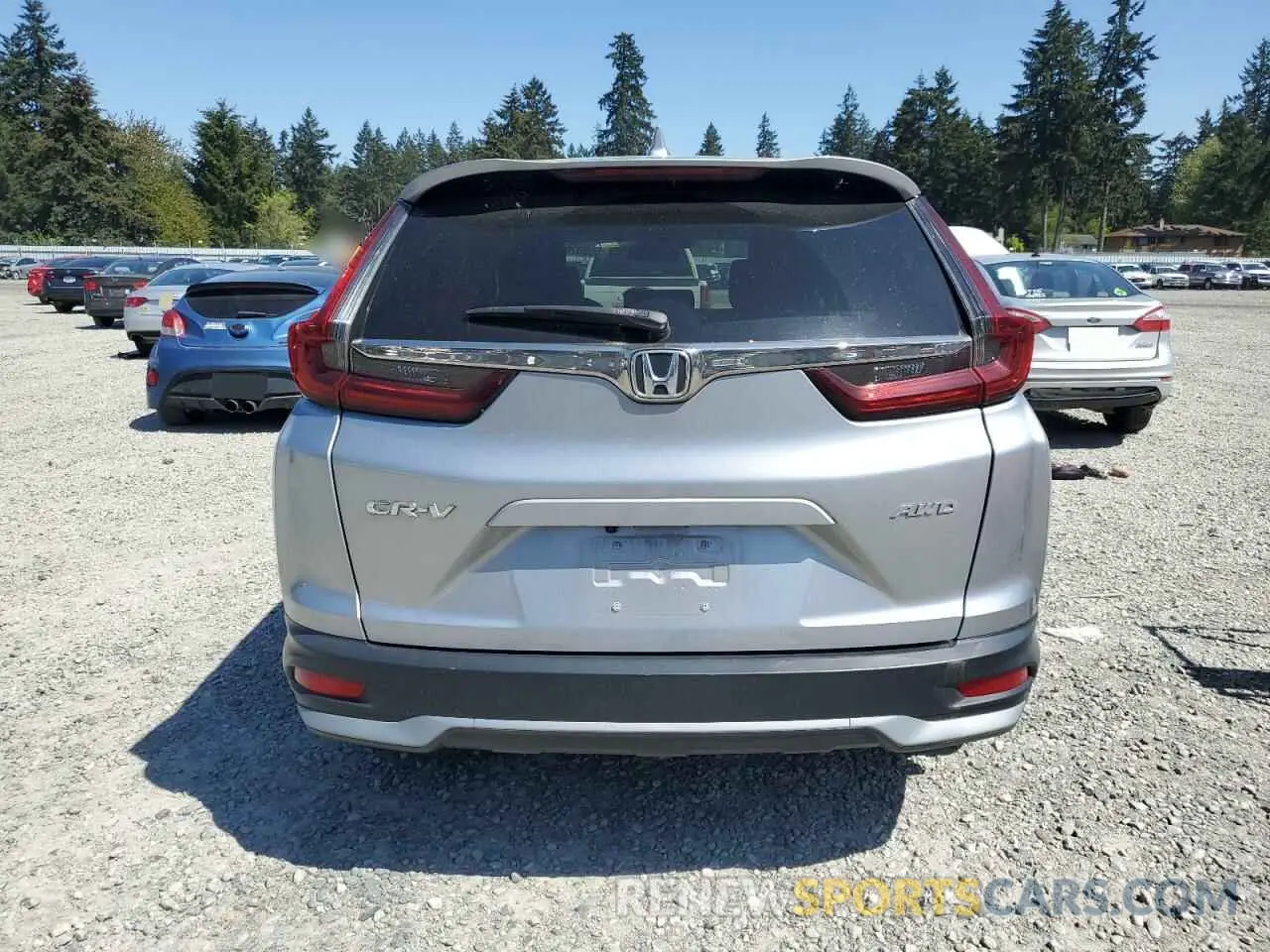 6 Photograph of a damaged car 2HKRW2H59MH606455 HONDA CRV 2021