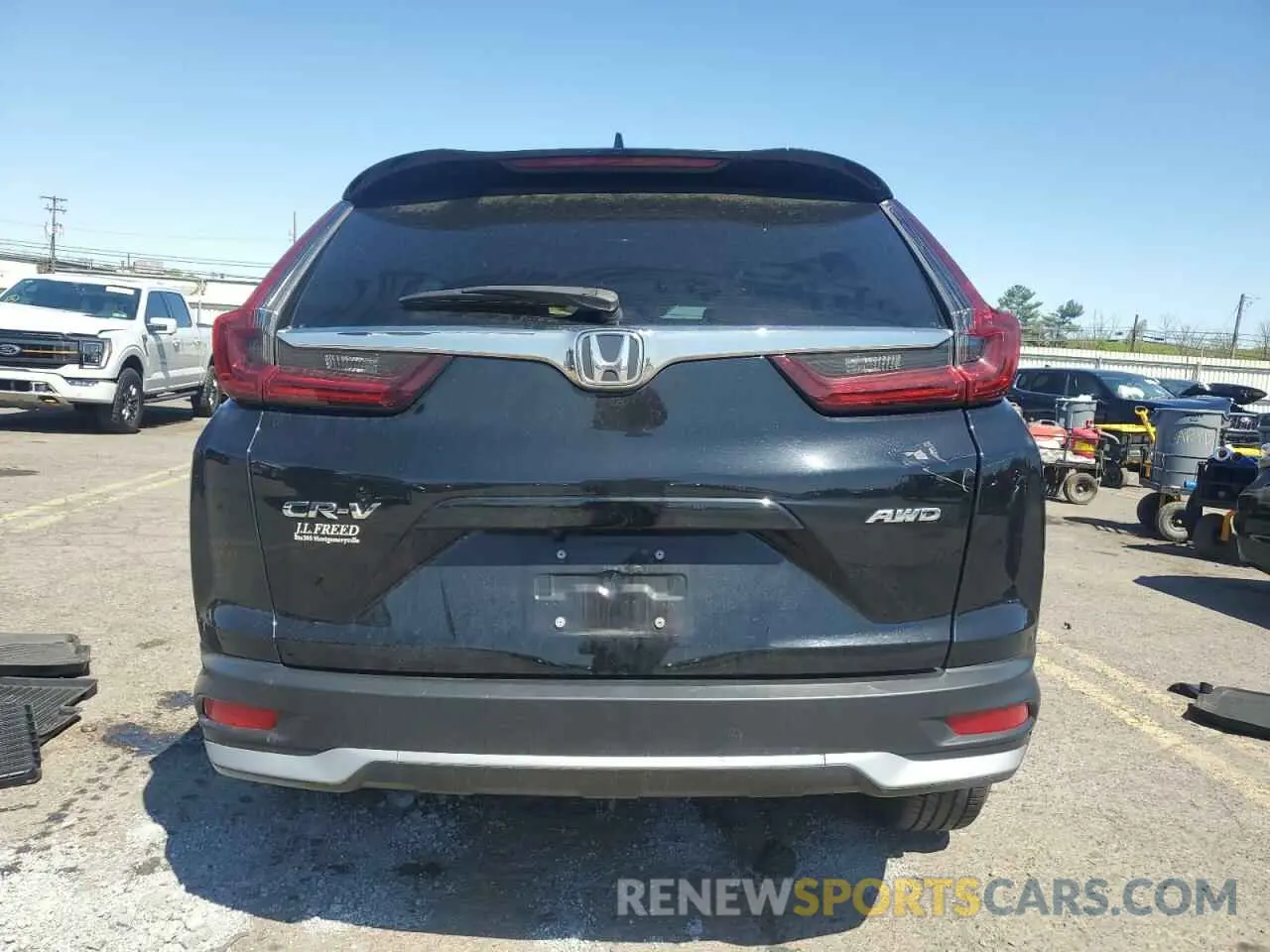 6 Photograph of a damaged car 2HKRW2H59MH682242 HONDA CRV 2021