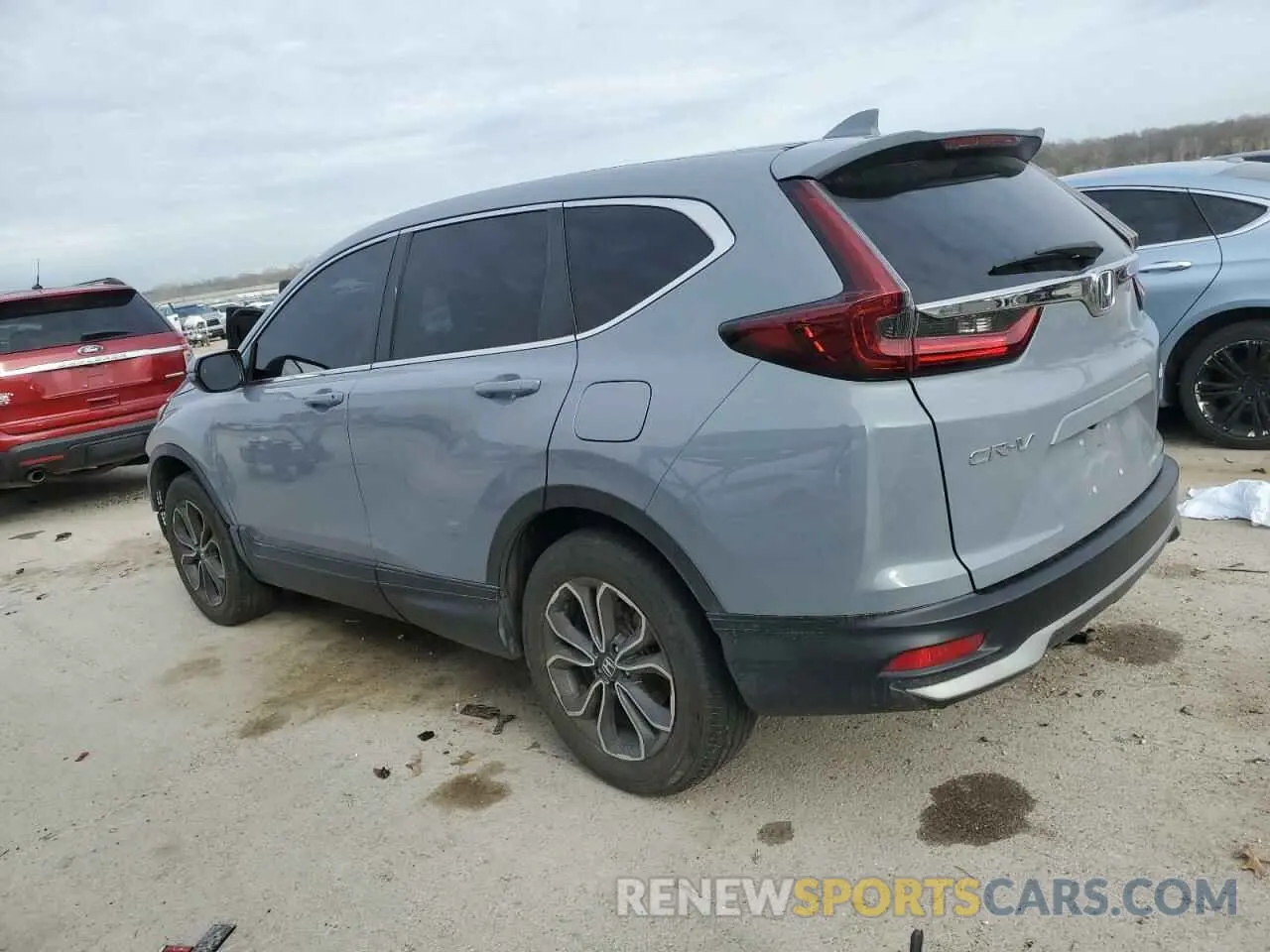 2 Photograph of a damaged car 2HKRW2H80MH609495 HONDA CRV 2021