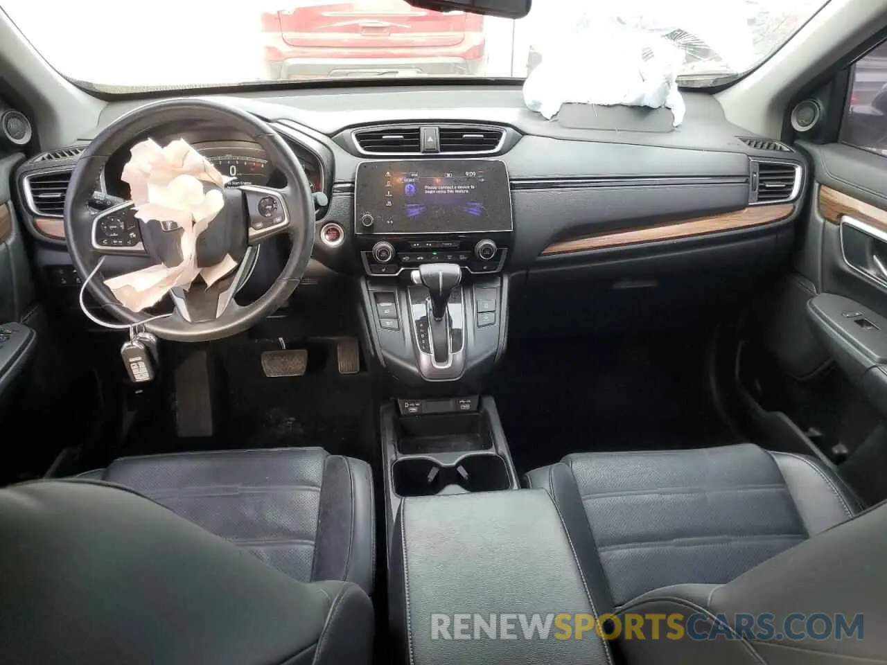 8 Photograph of a damaged car 2HKRW2H80MH609495 HONDA CRV 2021